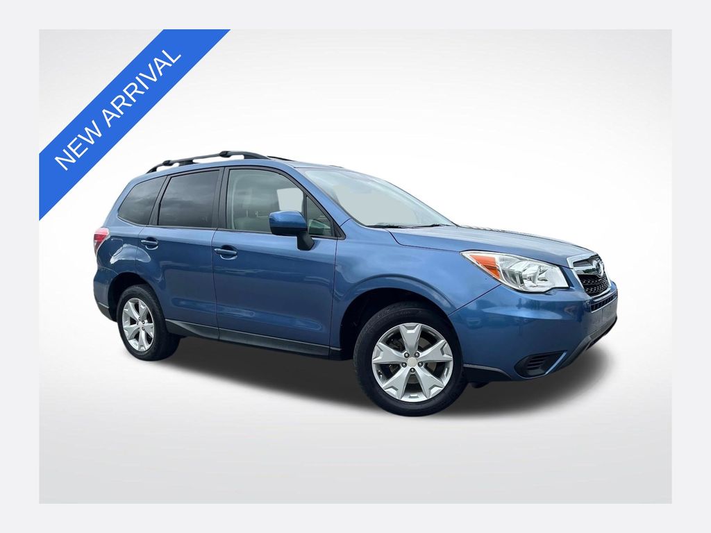 Quartz Blue 2016 Subaru Forester 2.5i Premium SUV / Crossover All-Wheel Drive Continuously Variable Transmission