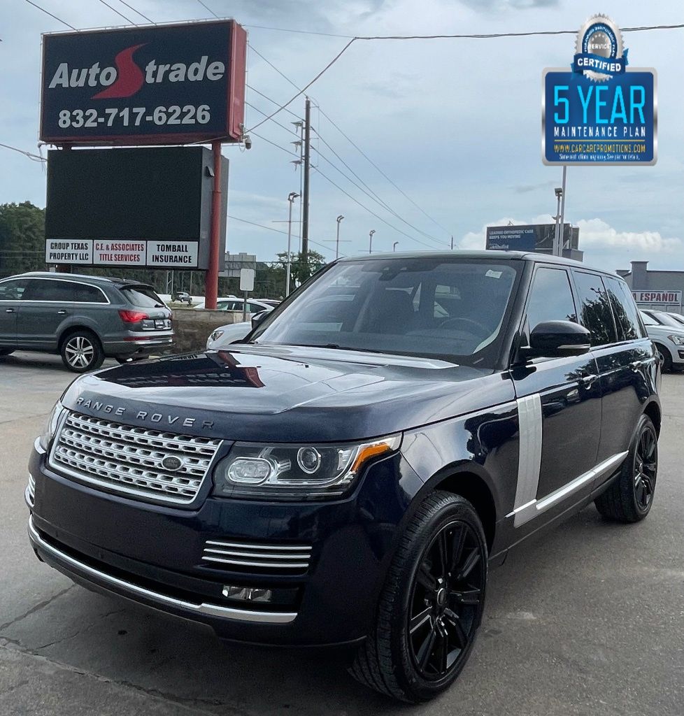 2017 Land Rover Range Rover HSE Blue at Autostrade