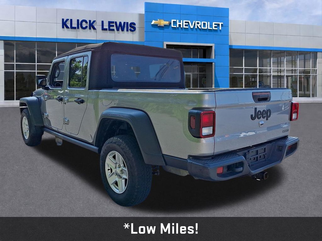 2020 Jeep Gladiator Sport Silver at Klick Lewis Buick Chevrolet