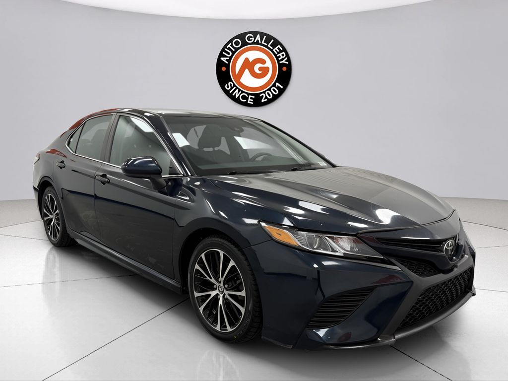 Teal (Aqua) 2020 Toyota Camry Sedan Front-Wheel Drive 8-Speed Automatic