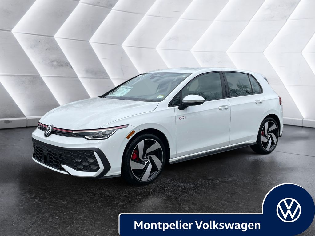 White 2026 Volkswagen Golf GTI Hatchback Front-Wheel Drive 7-Speed Dual Clutch