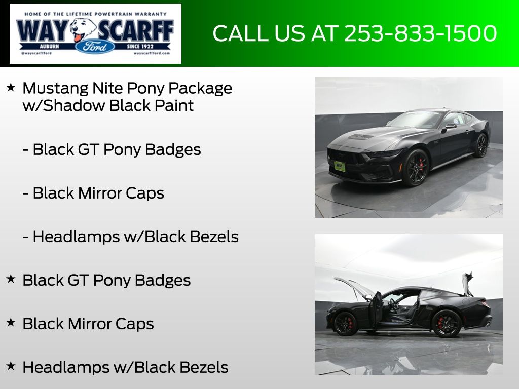 2025 Ford Mustang GT Premium Fastback