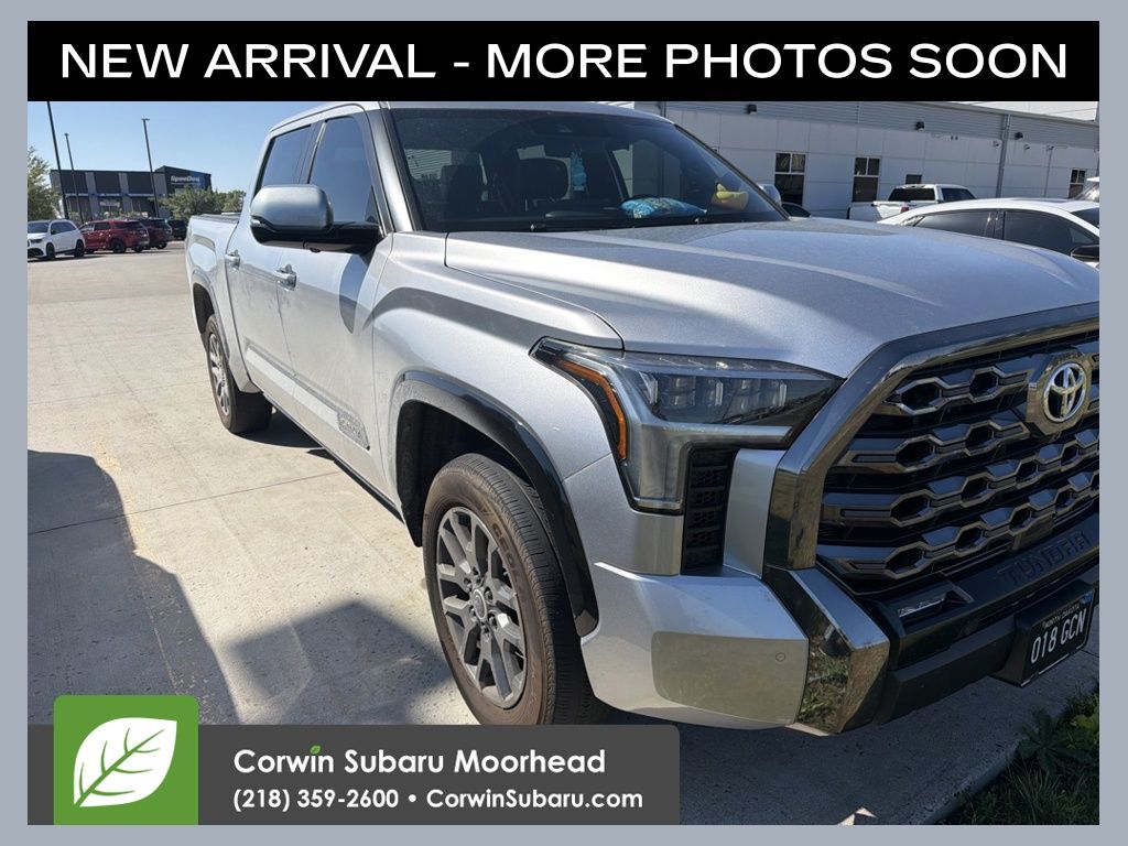 Celestial Silver Metallic 2024 Toyota Tundra Pickup Truck Four-Wheel Drive Automatic