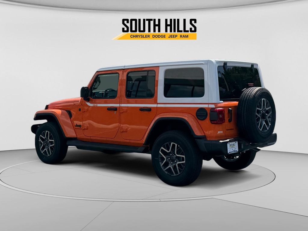 2026 Jeep Wrangler Sahara Orange at South Hills CDJR