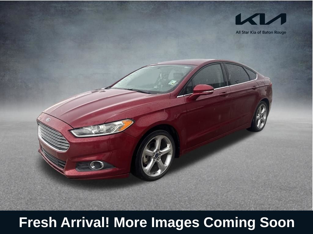 Ruby Red 2015 Ford Fusion Sedan Front-Wheel Drive 6-Speed Automatic