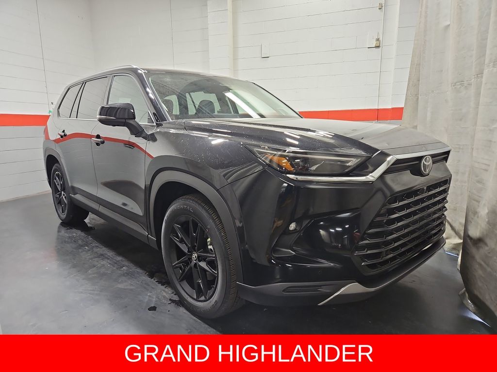 Midnight Black Metallic 2026 Toyota Grand Highlander SUV / Crossover All-Wheel Drive 8-Speed Automatic