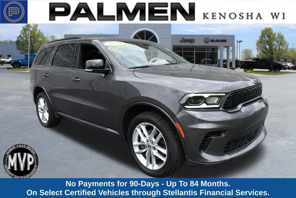 Vapor Gray 2024 Dodge Durango SUV / Crossover All-Wheel Drive 8-Speed Automatic