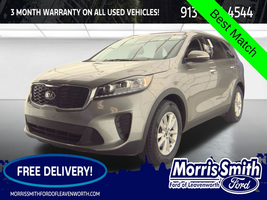 Titanium Silver 2019 Kia Sorento LX AWD SUV / Crossover All-Wheel Drive 6-Speed Automatic
