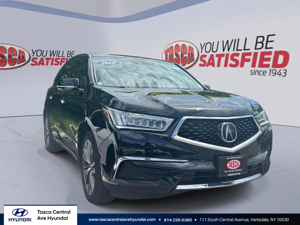 Black 2019 Acura MDX SUV / Crossover All-Wheel Drive 9-Speed Automatic