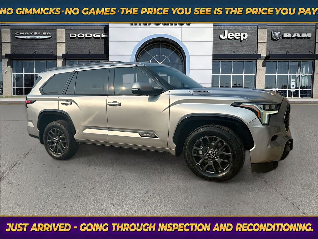Celestial Silver Metallic 2023 Toyota Sequoia SUV / Crossover Four-Wheel Drive Automatic