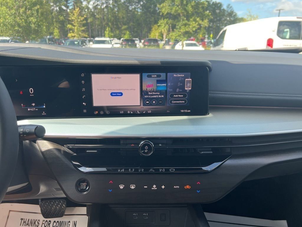 2025 Everest White Pearl Tricoat Nissan Murano SL AWD SUV