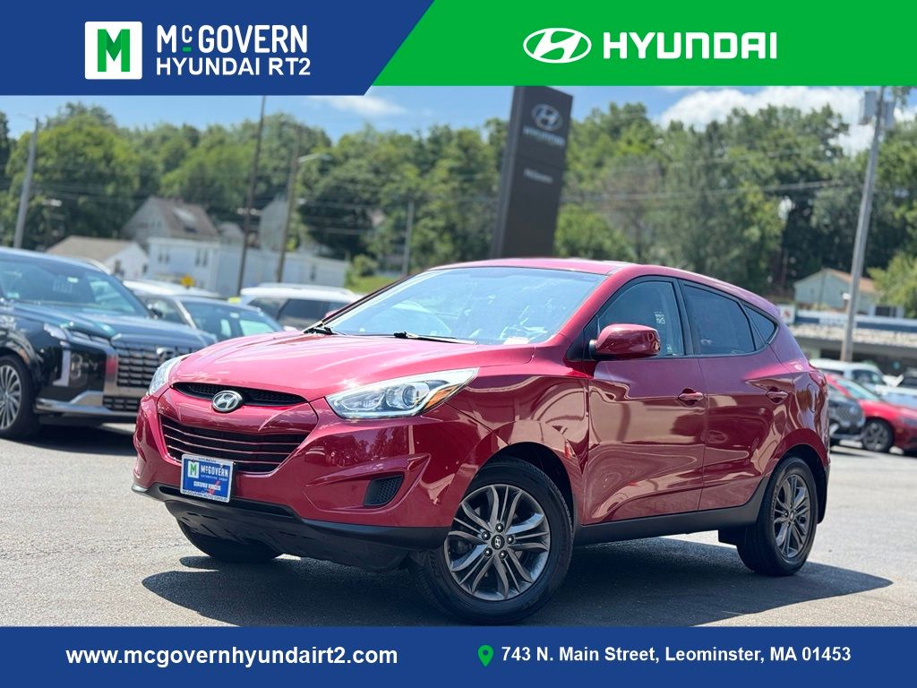 Garnet Red Mica 2015 Hyundai Tucson SUV / Crossover All-Wheel Drive 6-Speed Automatic Overdrive