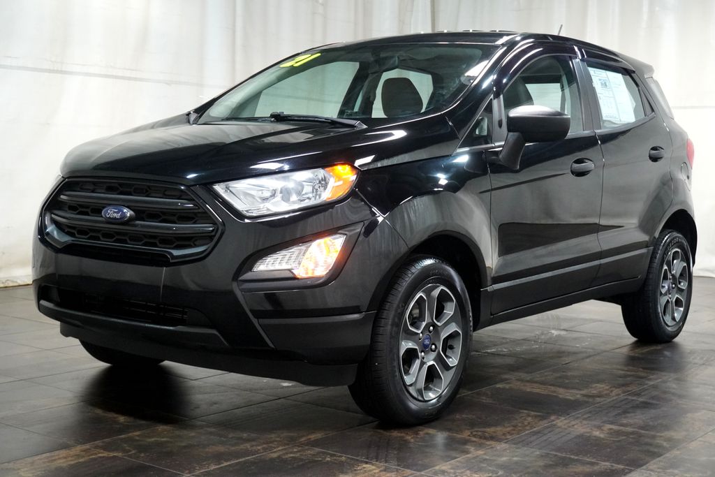 Used 2021 Ford EcoSport S with VIN MAJ6S3FL5MC406101 for sale in Youngstown, OH