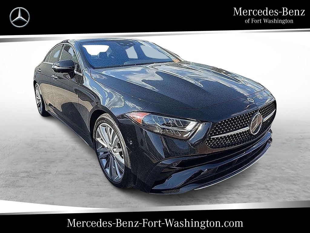 Black 2023 Mercedes-Benz CLS 450 4MATIC Coupe All-Wheel Drive 9-Speed Automatic