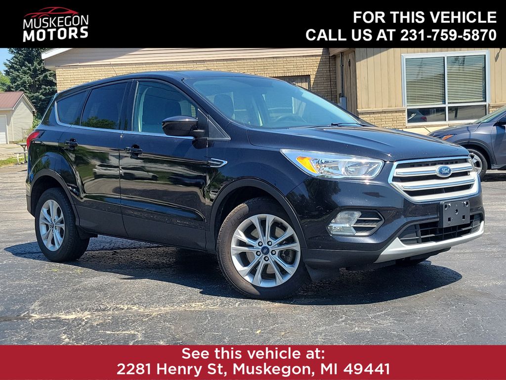 Black Metallic 2019 Ford Escape SUV / Crossover All-Wheel Drive 6-Speed Automatic