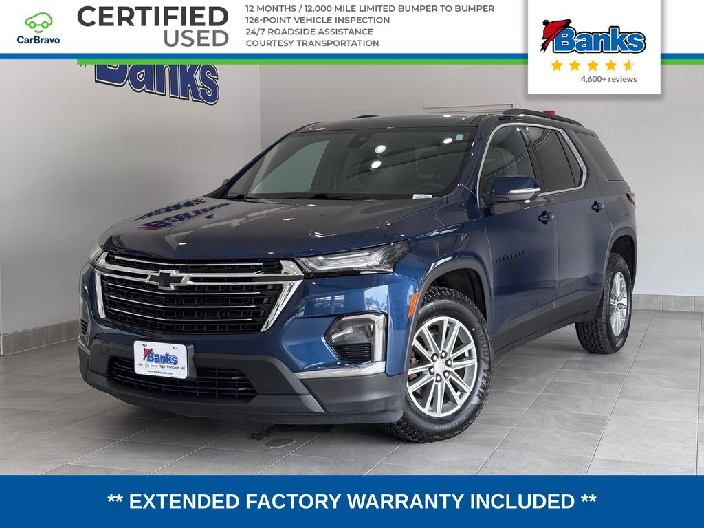 Northsky Blue Metallic 2023 Chevrolet Traverse SUV / Crossover Four-Wheel Drive 9-Speed Automatic