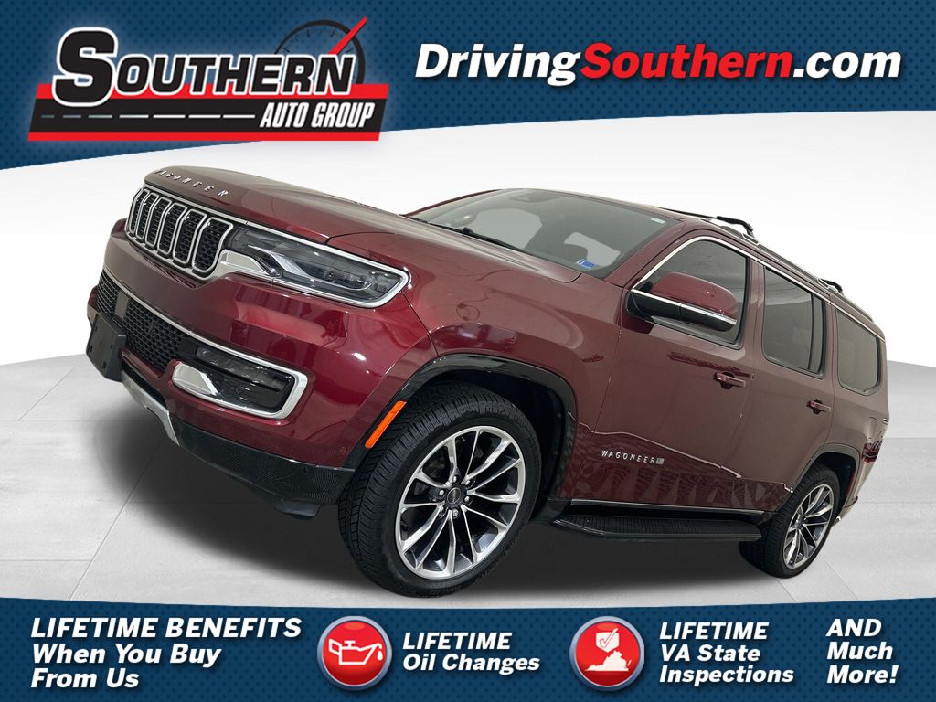 Velvet Red Pearlcoat 2022 Jeep Wagoneer SUV / Crossover Four-Wheel Drive 8-Speed Automatic