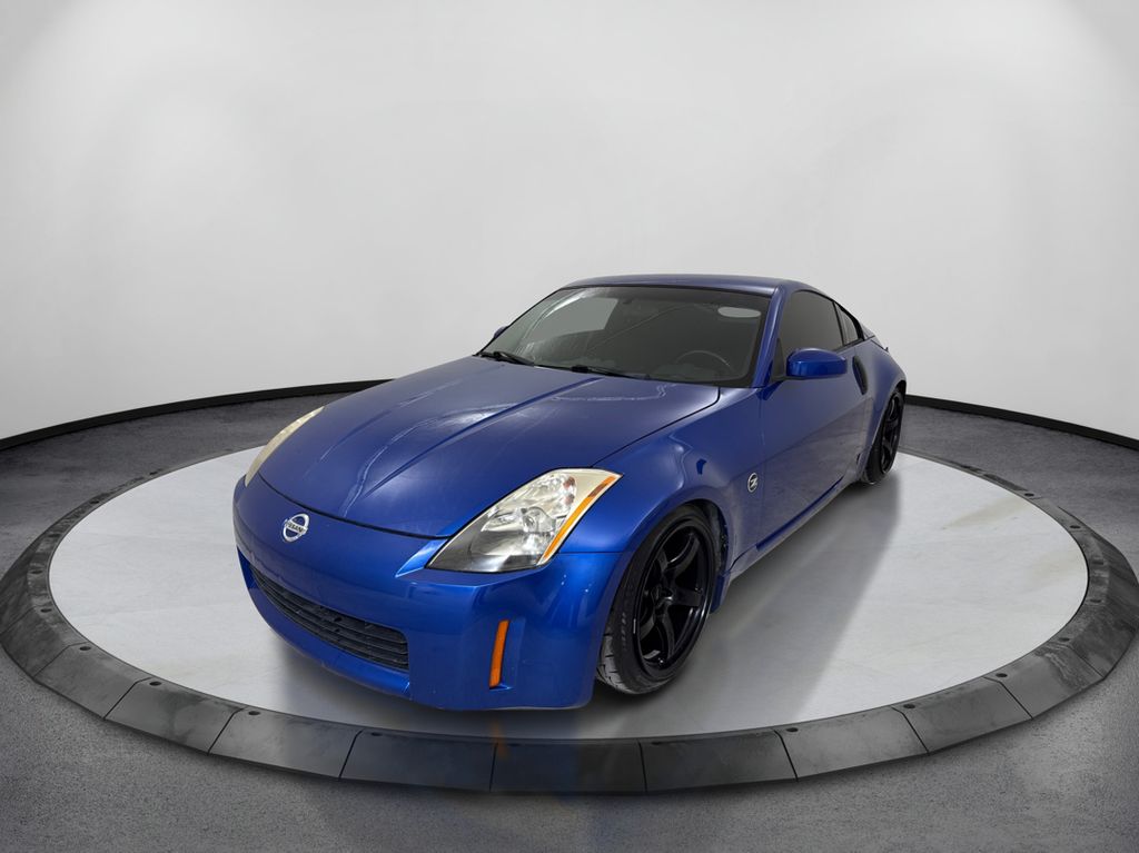 Daytona Blue Metallic 2004 Nissan 350Z Coupe Rear-Wheel Drive 6-Speed Manual