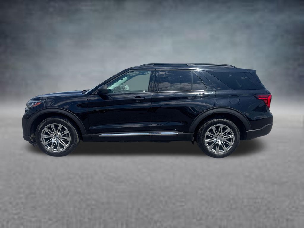 Black Metallic 2025 Ford Explorer SUV / Crossover All-Wheel Drive Automatic