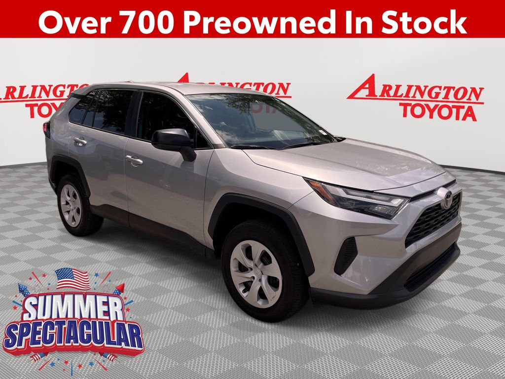 Silver Sky Metallic 2025 Toyota RAV4 SUV / Crossover Front-Wheel Drive 8-Speed Automatic