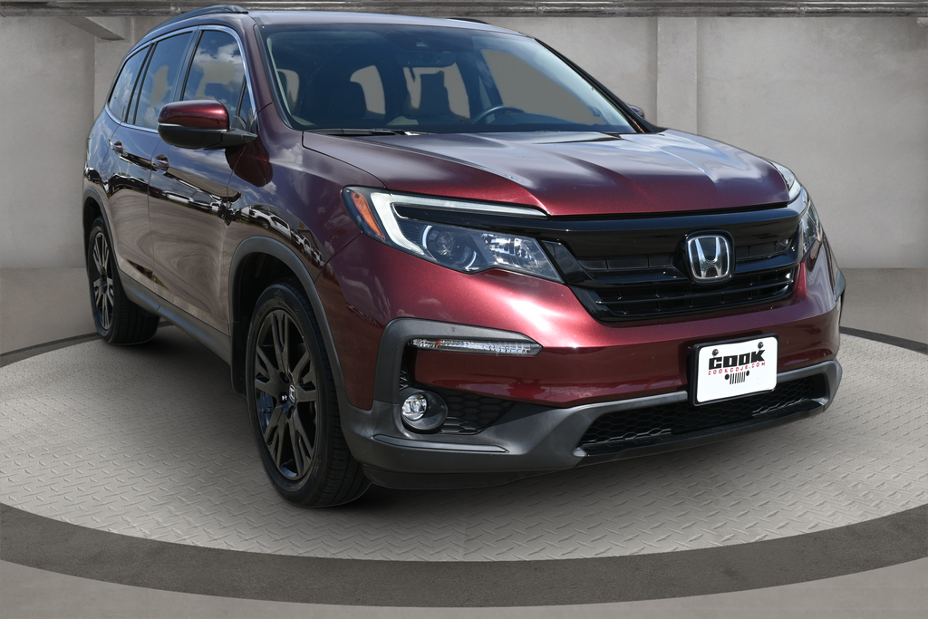 Red 2022 Honda Pilot SUV / Crossover Front-Wheel Drive 9-Speed Automatic