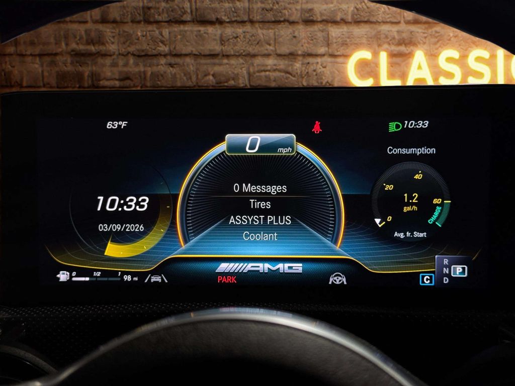 Used 2022 Cosmos Black Metallic Mercedes-Benz CLA 35 AMG® image 23