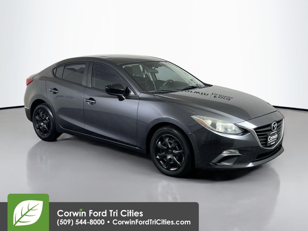 Meteor Gray Mica 2015 Mazda MAZDA3 i SV Sedan Front-Wheel Drive 6-Speed Automatic