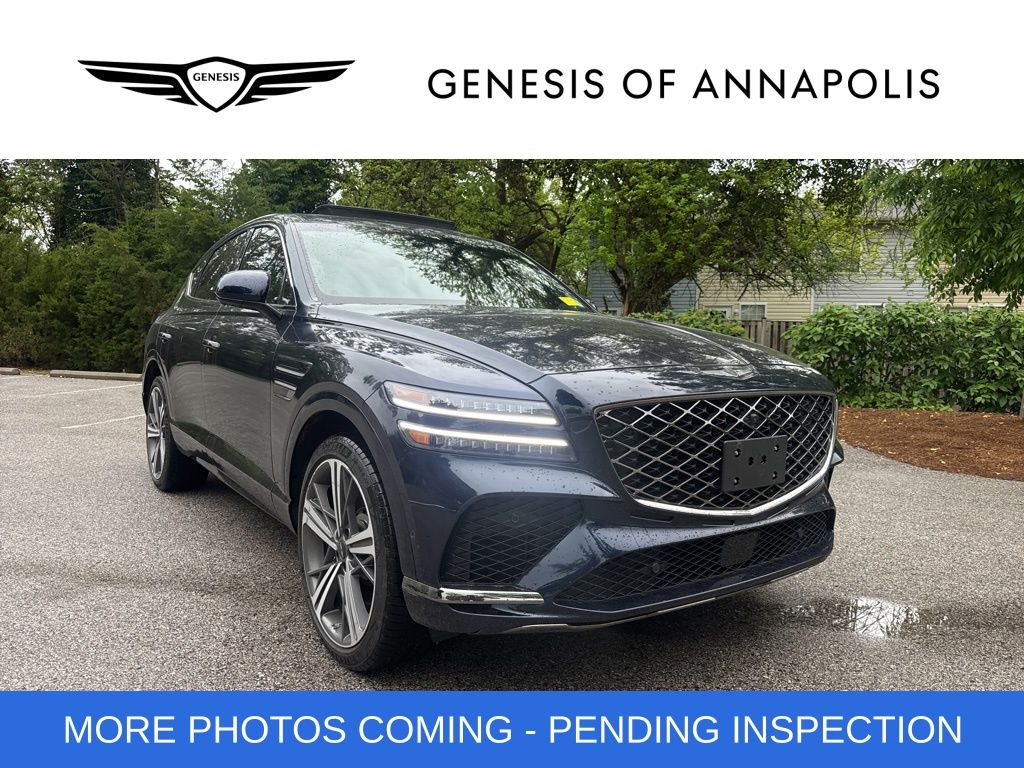 Capri Blue 2025 Genesis GV80 Coupe 3.5T E-SC AWD Coupe All-Wheel Drive 8-Speed Automatic