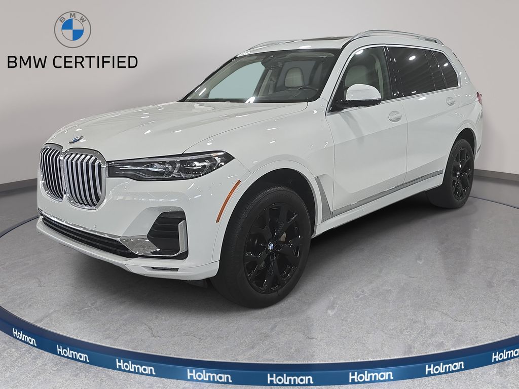 Alpine White 2022 BMW X7 xDrive40i AWD SUV / Crossover All-Wheel Drive 8-Speed Automatic