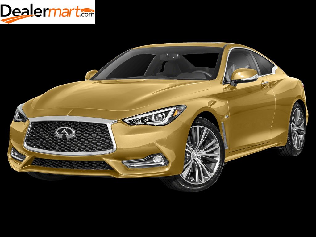 Solar Mica 2018 INFINITI Q60 3.0t Luxe Coupe AWD Coupe All-Wheel Drive 7-Speed Automatic