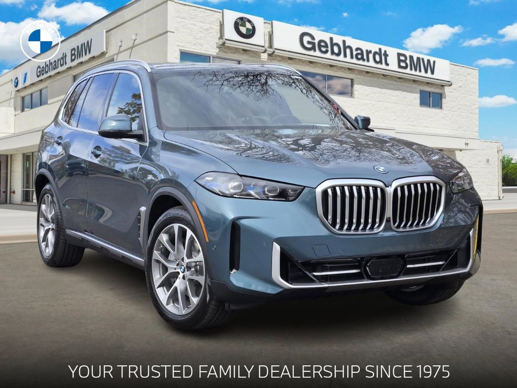 Blue Ridge Mountain Metallic 2026 BMW X5 SUV / Crossover All-Wheel Drive 8-Speed Automatic