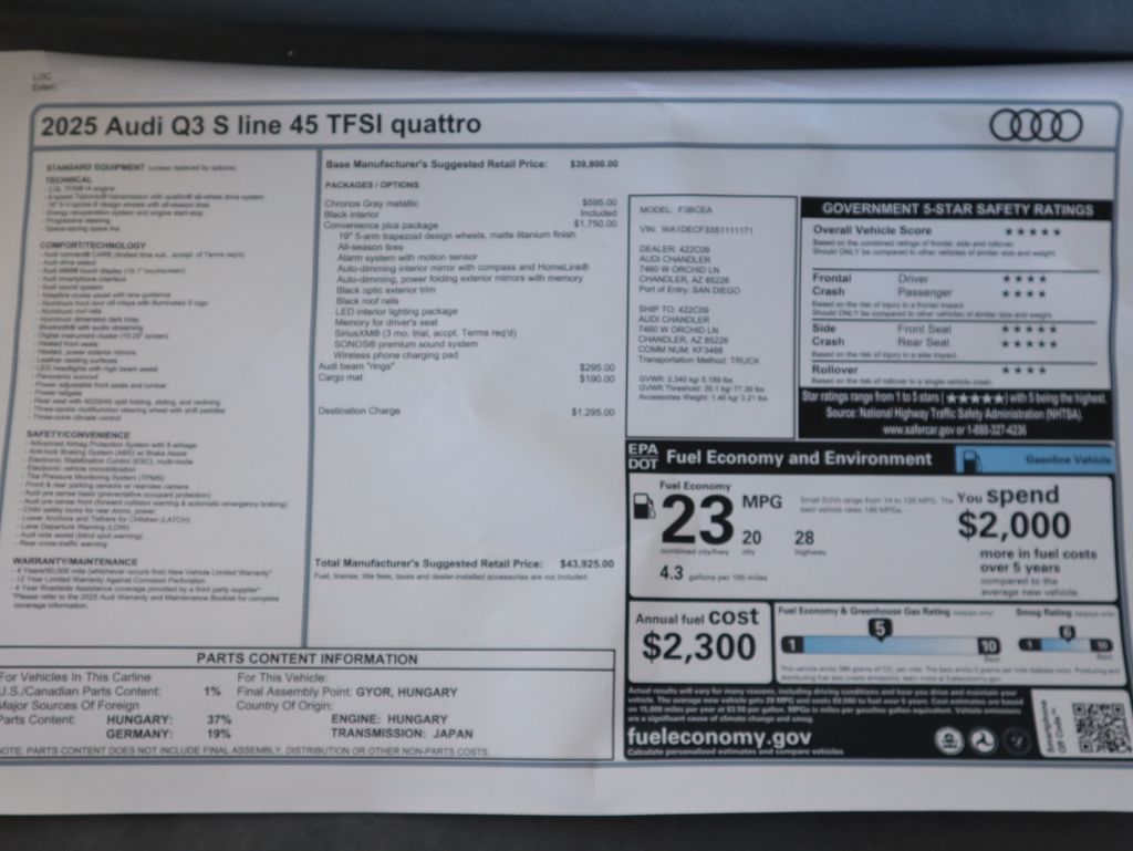 Thumbnail: 2025 Audi Q3 - 9