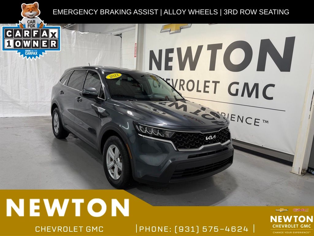 Gray 2022 Kia Sorento SUV / Crossover Front-Wheel Drive 8-Speed Automatic