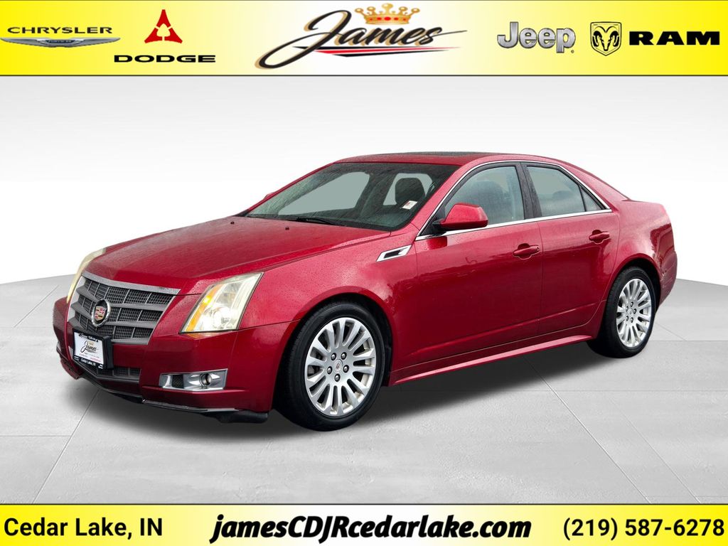 Crystal Red Tintcoat 2011 Cadillac CTS Sedan All-Wheel Drive 6-Speed Automatic