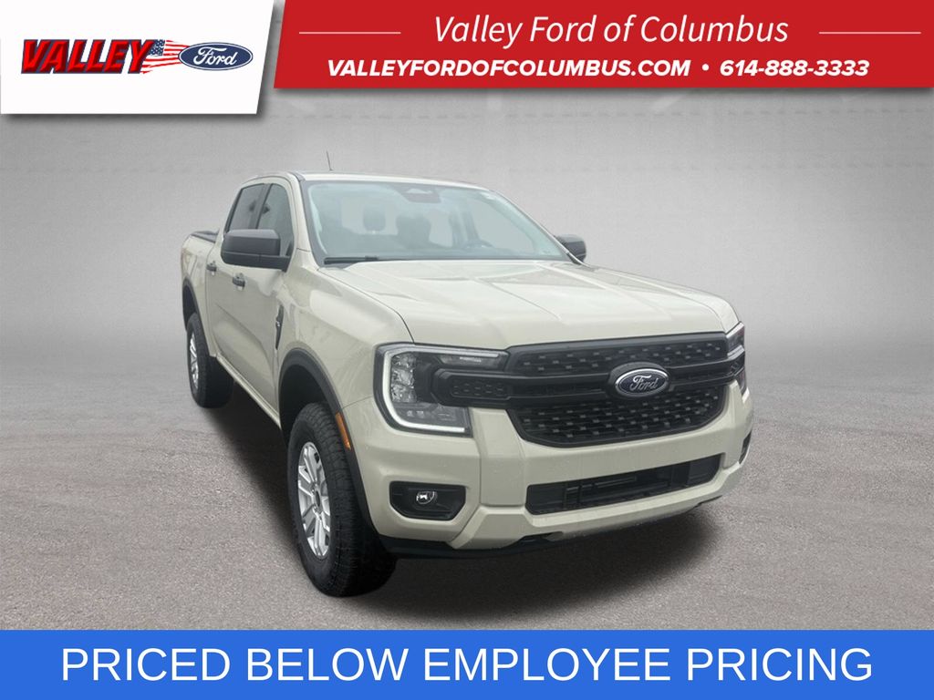 Desert Sand 2025 Ford Ranger Pickup Truck Four-Wheel Drive Automatic