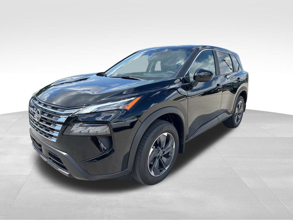 2025 Super Black Nissan Rogue SV FWD SUV