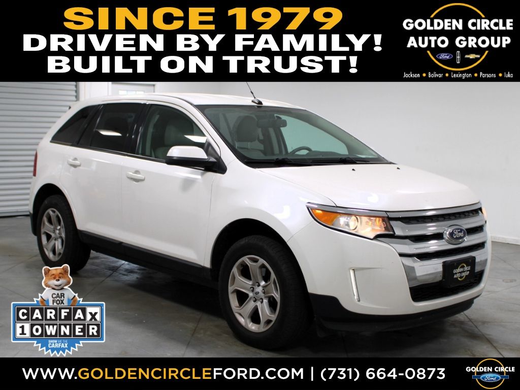 White Platinum Metallic Tri-Coat 2012 Ford Edge SEL SUV / Crossover Front-Wheel Drive 6-Speed Automatic