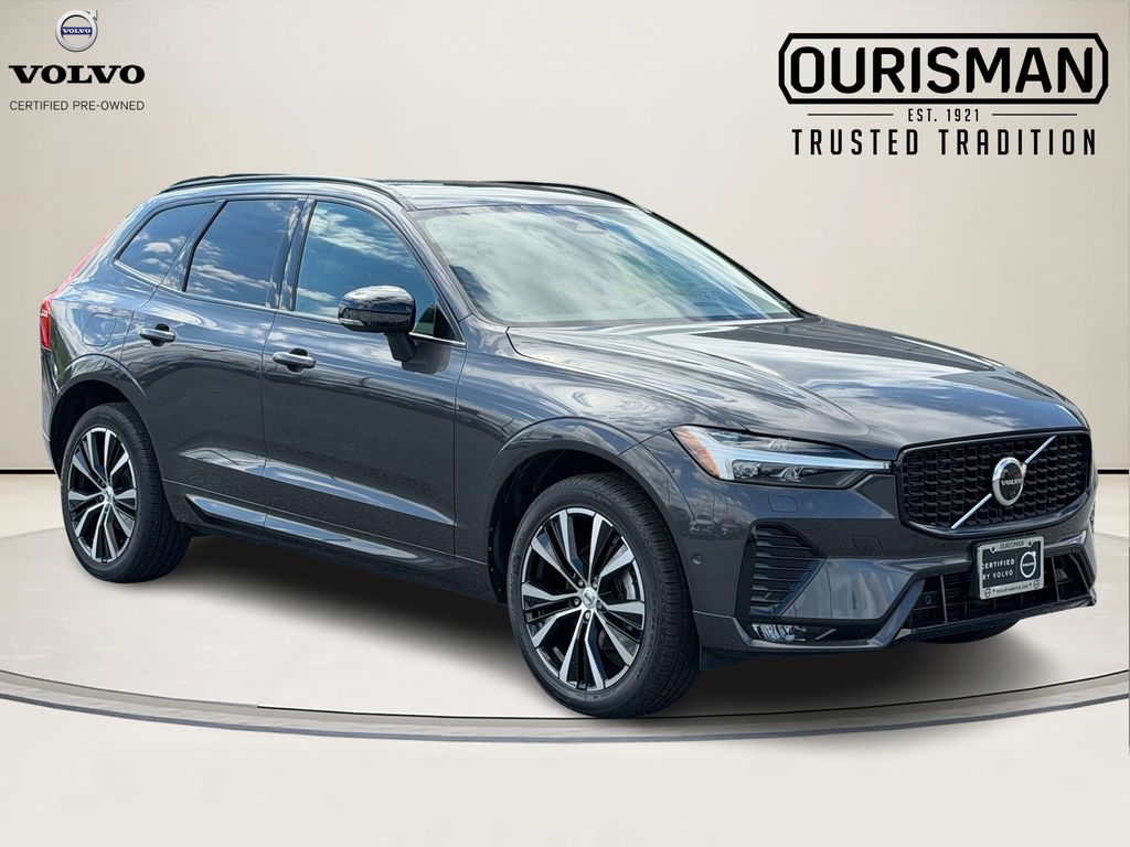 Platinum Gray Metallic 2023 Volvo XC60 SUV / Crossover All-Wheel Drive Automatic