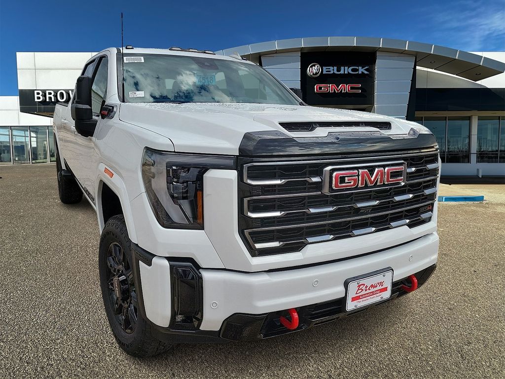 2026 GMC Sierra 2500HD AT4 White at Brown Buick GMC
