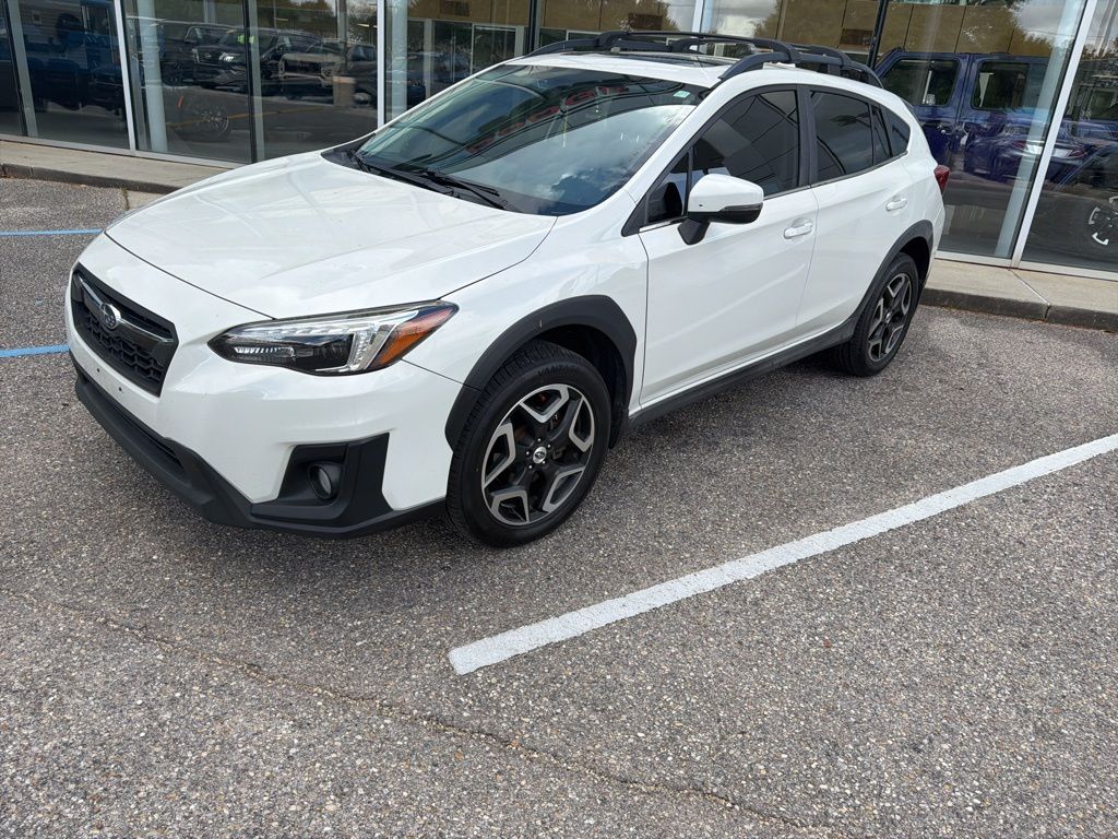 Crystal White Pearl 2018 Subaru Crosstrek Limited SUV / Crossover All-Wheel Drive Continuously Variable Transmission