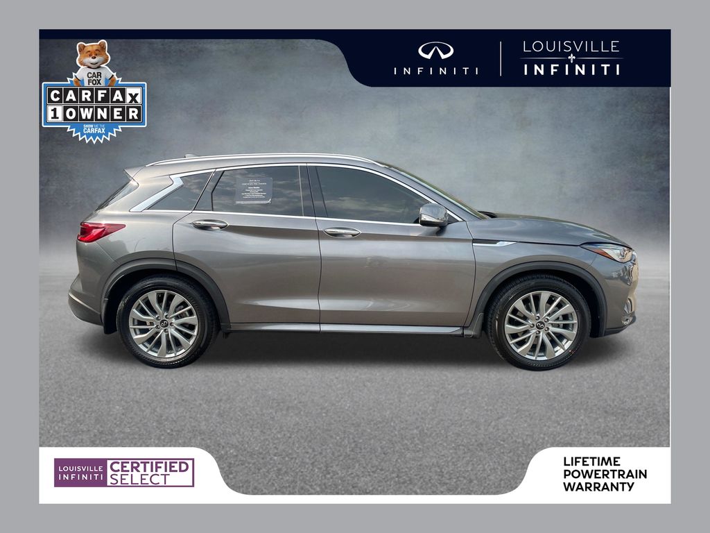 Gray (Graphite Shadow) 2023 INFINITI QX50 SUV / Crossover All-Wheel Drive Continuously Variable Transmission