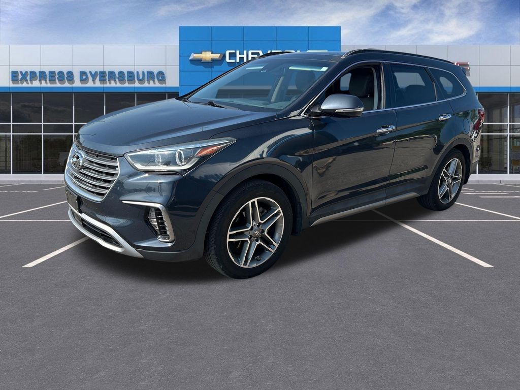 Night Sky Pearl 2017 Hyundai Santa Fe SUV / Crossover All-Wheel Drive 6-Speed Automatic