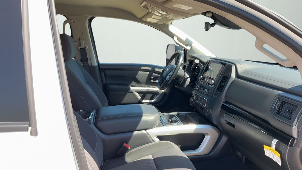 2024 Nissan Titan XD SV White at Browns Ford of Johnstown