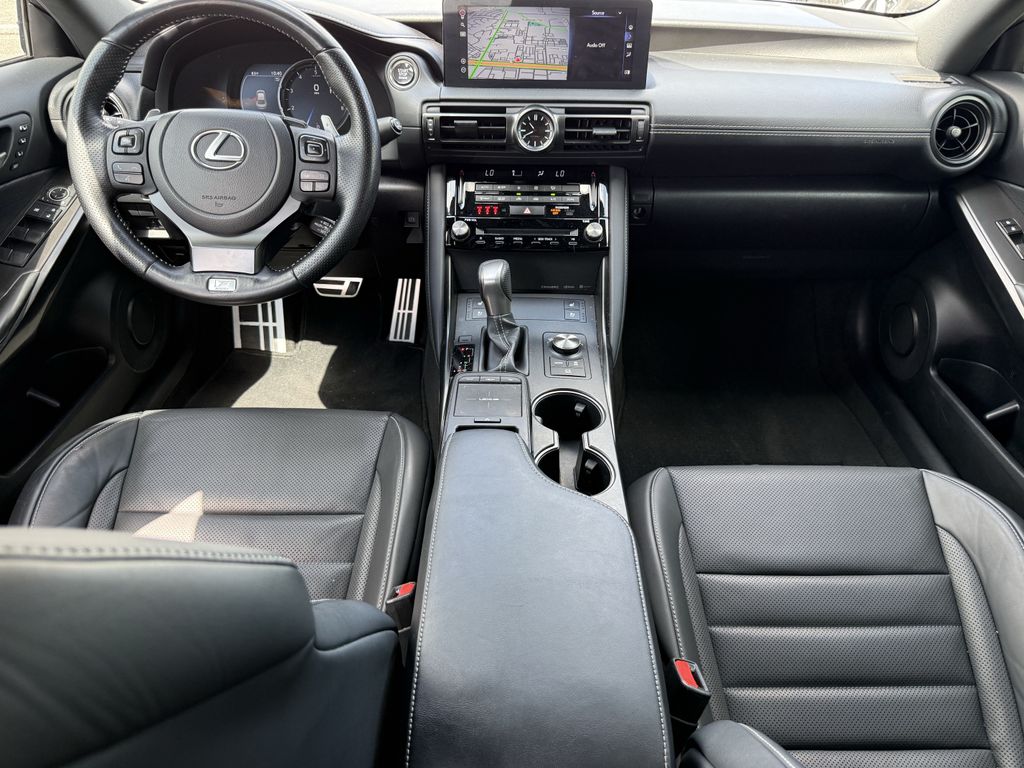 2023 Lexus IS 350 F SPORT Silver at Westside Lexus