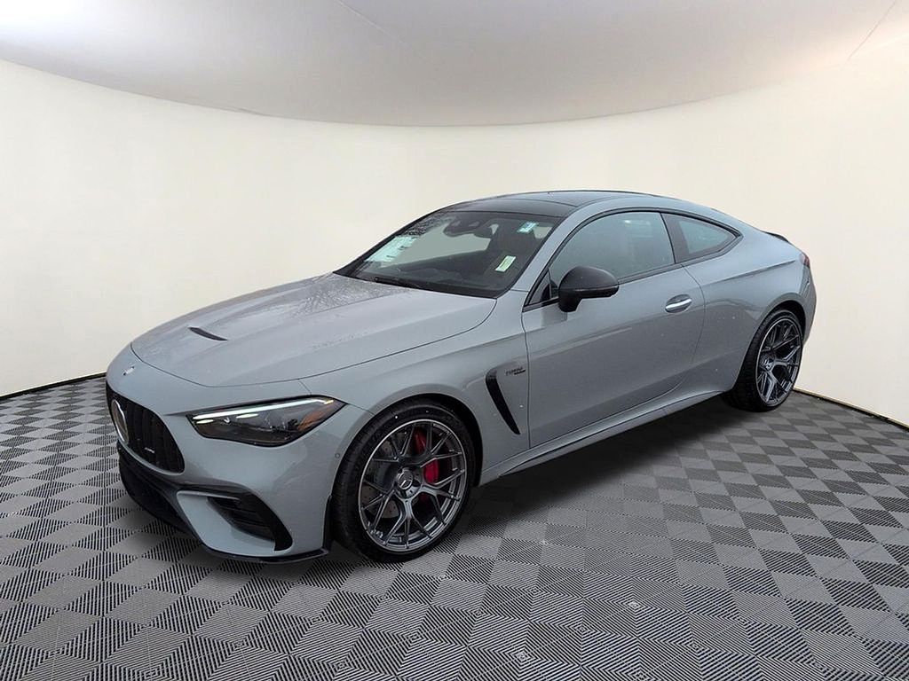 Gray (MANUFAKTUR Alpine Grey Mt) 2026 Mercedes-Benz CLE AMG CLE 53 4MATIC Coupe All-Wheel Drive 9-Speed Automatic
