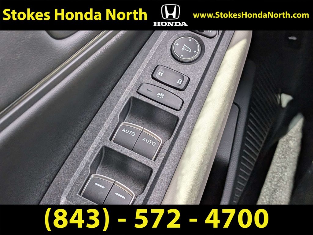 2025 Honda Accord Hybrid EX-L Red at Stokes Honda North