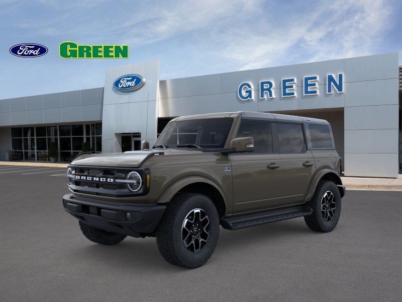 Marsh Gray 2025 Ford Bronco SUV / Crossover Four-Wheel Drive Automatic
