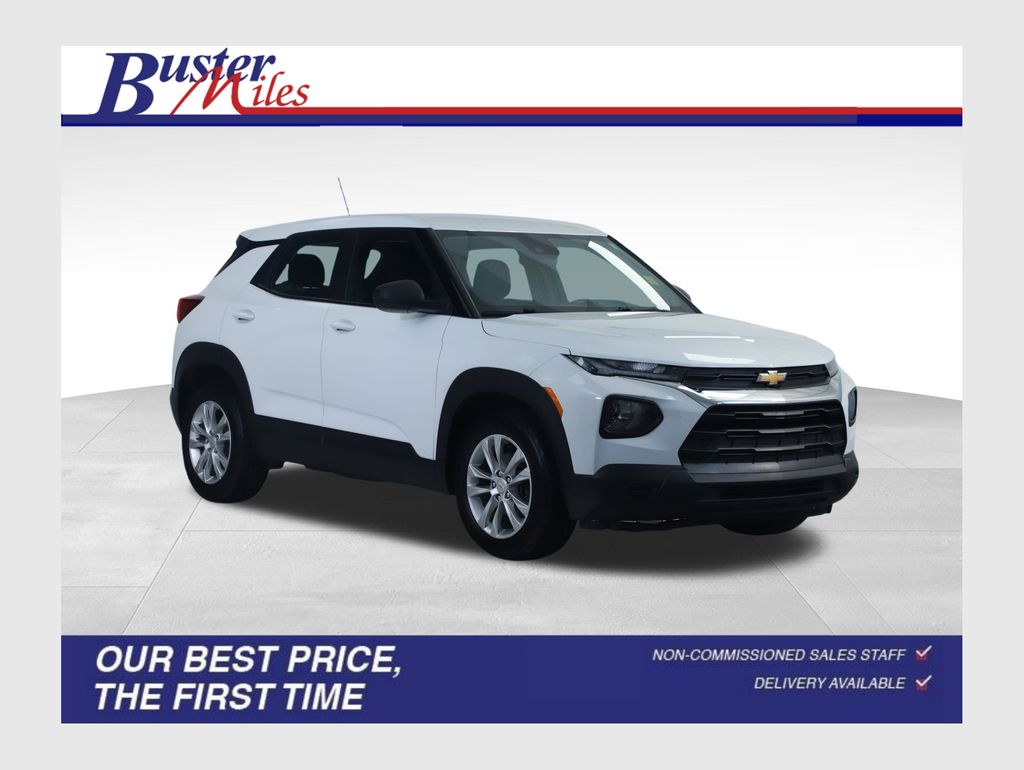 Summit White 2023 Chevrolet Trailblazer SUV / Crossover Front-Wheel Drive Continuously Variable Transmission