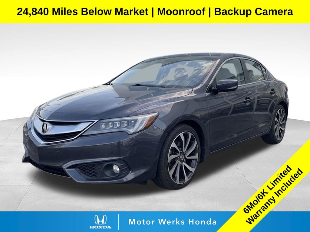 2016 Acura ILX Gris (Graphite Luster Metallic) Sedán  8 velocidades Doble cloch