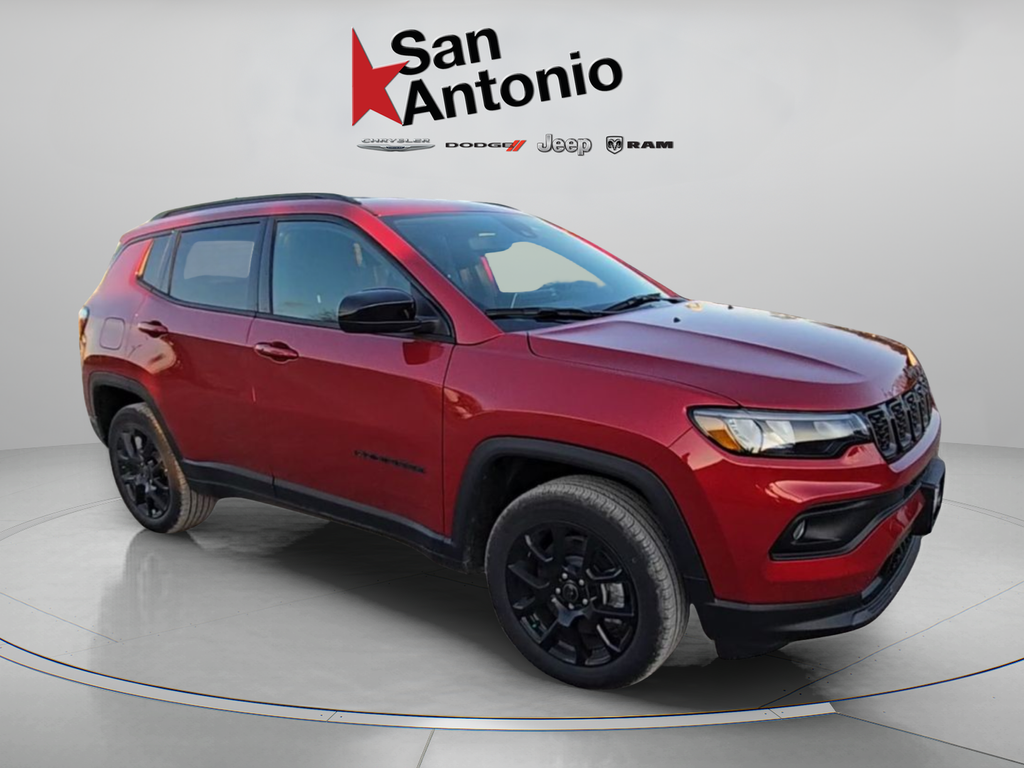 Red Hot Pearlcoat 2026 Jeep Compass SUV / Crossover Four-Wheel Drive 8-Speed Automatic
